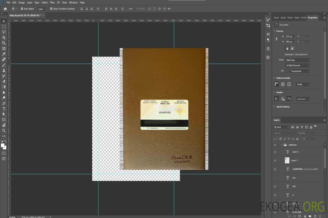 Photolook du permis de séjour en Arabie Saoudite RETOUR template